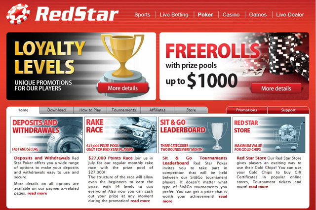 Daily Star poker website